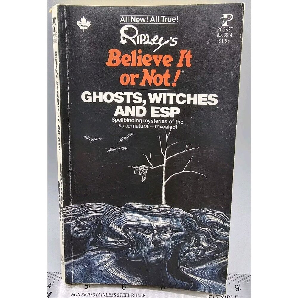 1979‎ Ripley's Believe It or Not Ghosts Witches and ESP Illustrated Pocket Book